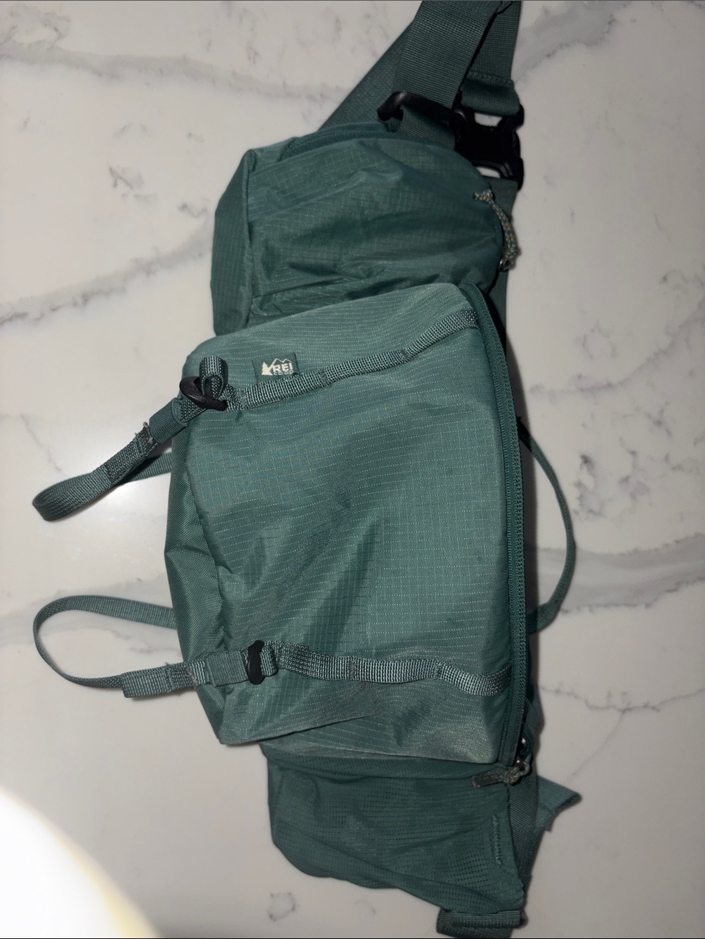 REI Teal Green Single-Strap Daypack(unisex)